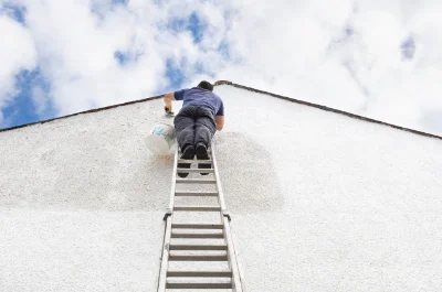 Peinture extérieure à Gizay — façades et ravalement